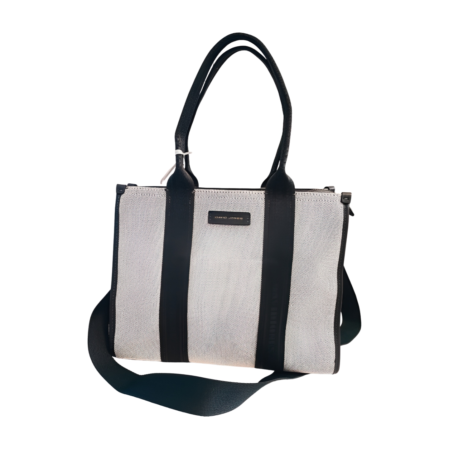 David Jones kabelka shopperka bílá s černou