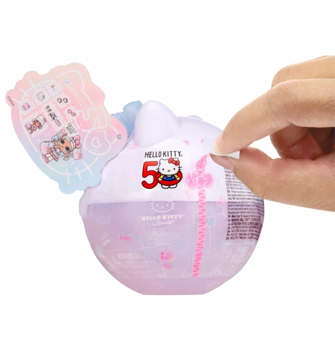 LOL SURPRISE HELLO KITTY KULA LALECZKA MISS PEARLY Minimalny wiek dziecka 3