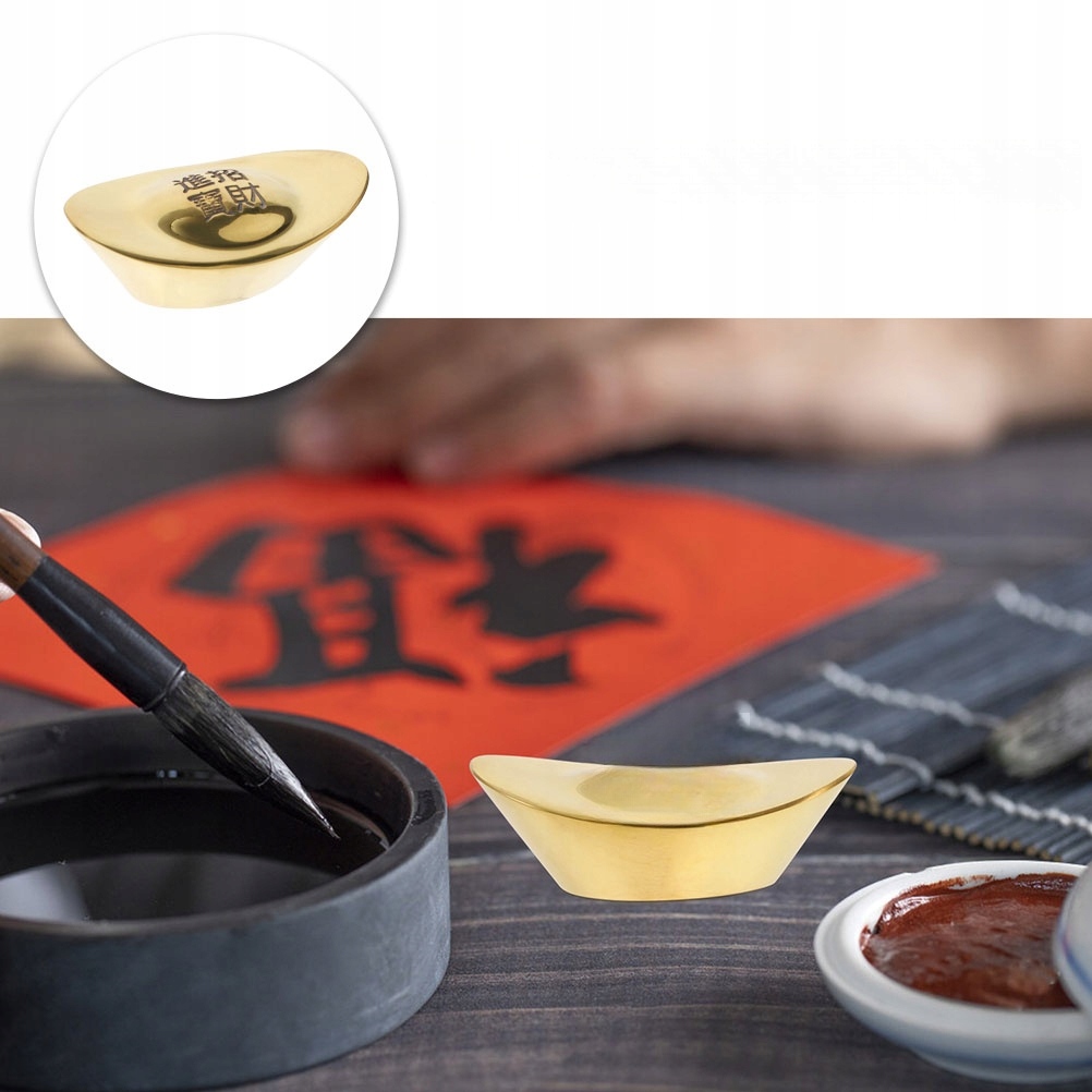 MOSIĘŻNY PRZYCISK DO PAPIERU OZDOBA CHIŃSKA KALIGRAFIA Kod producenta 18665069