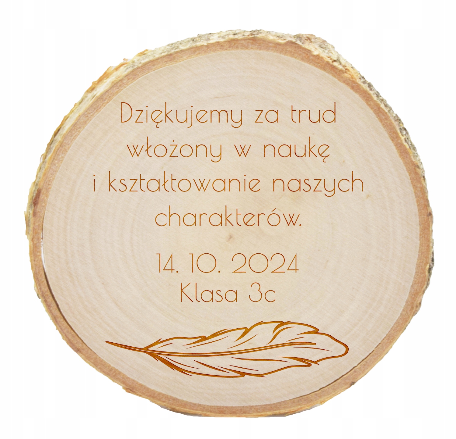 

Podziękowanie dla nauczyciela Magnes