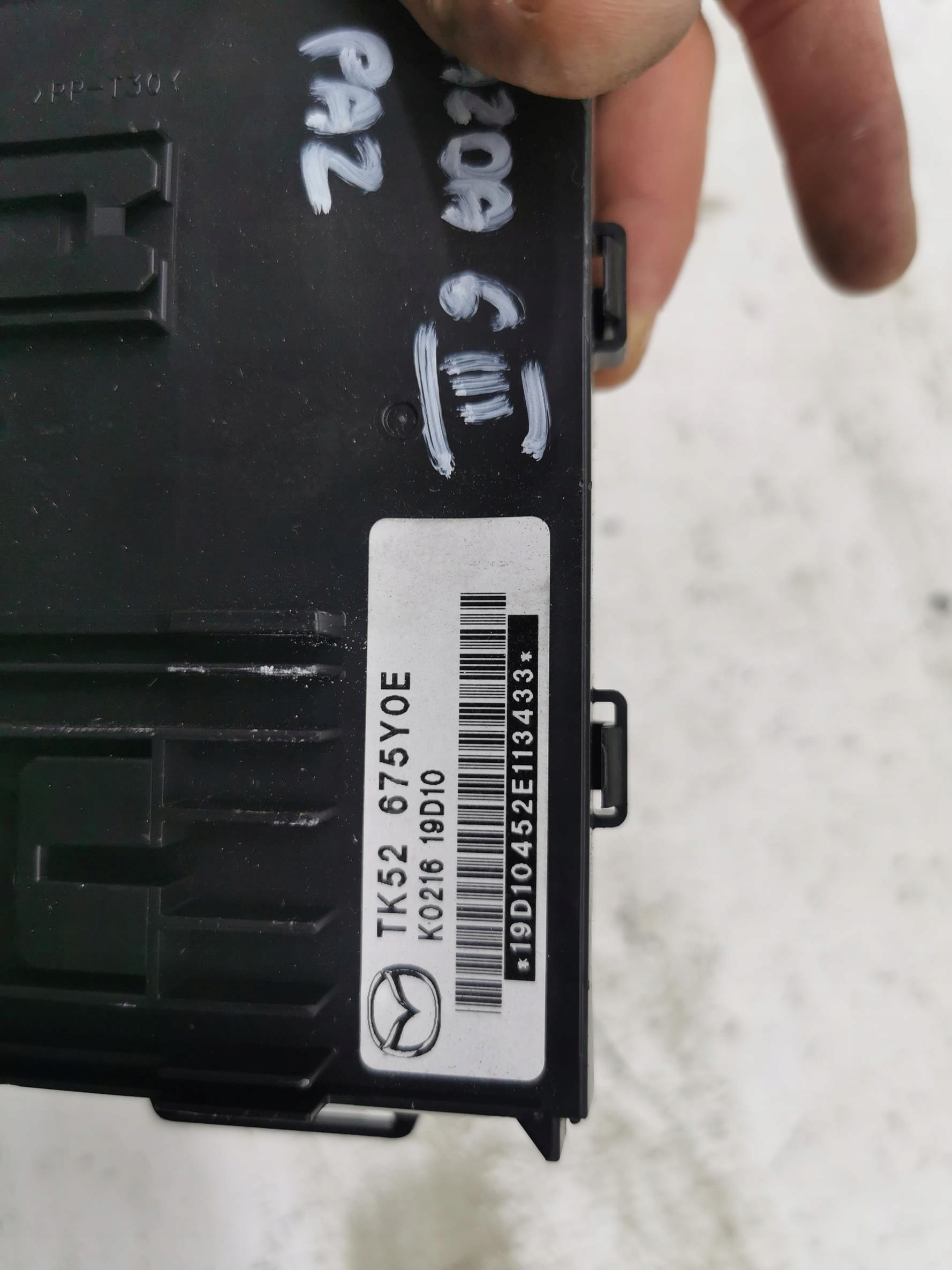 modulo Centralina BCM MAZDA 6 III LIFT TK52675Y0E