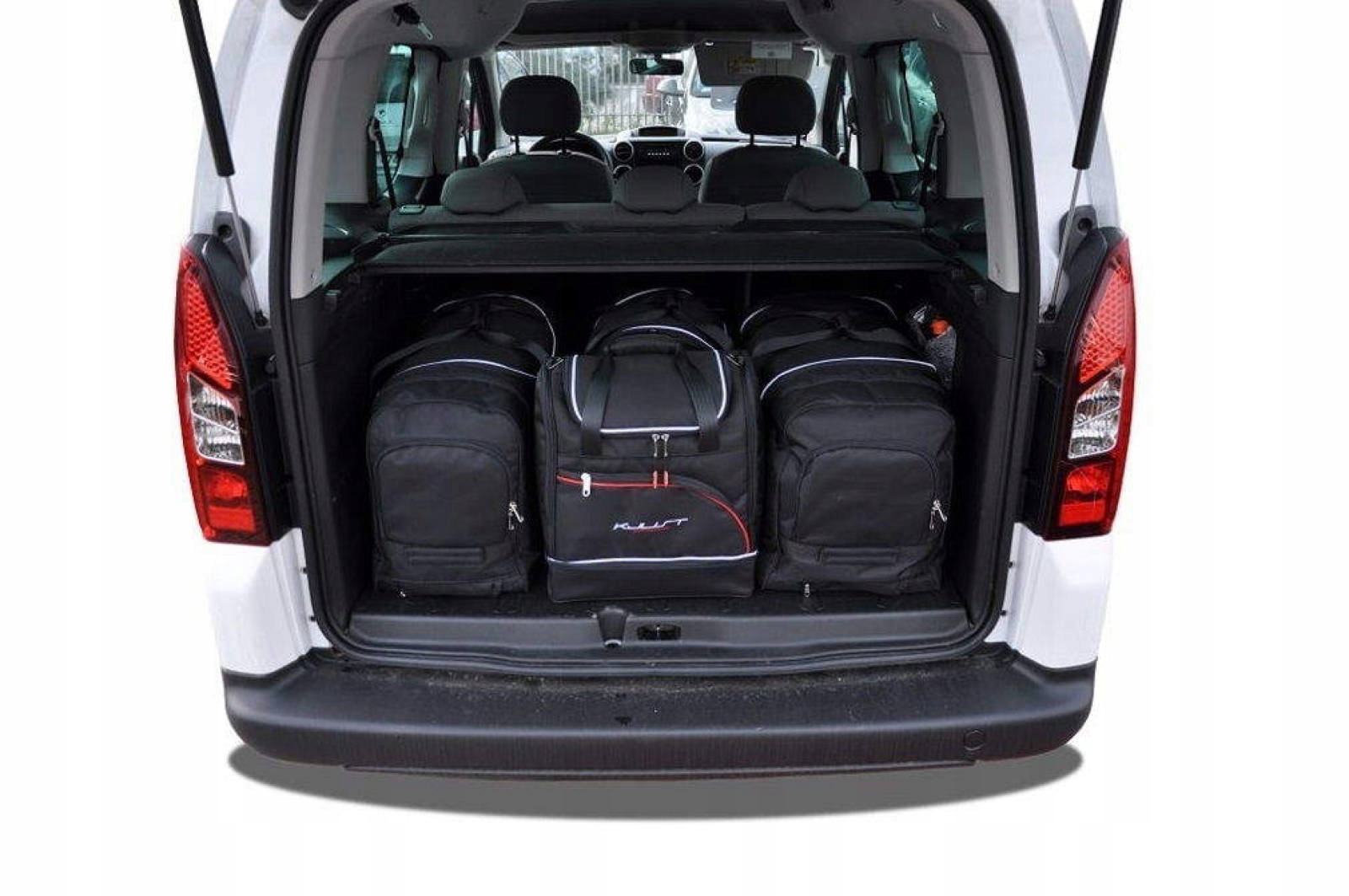 J&j Automotive Sada 4ks cestovných tašiek Sport pre Peugeot Partner 2008+