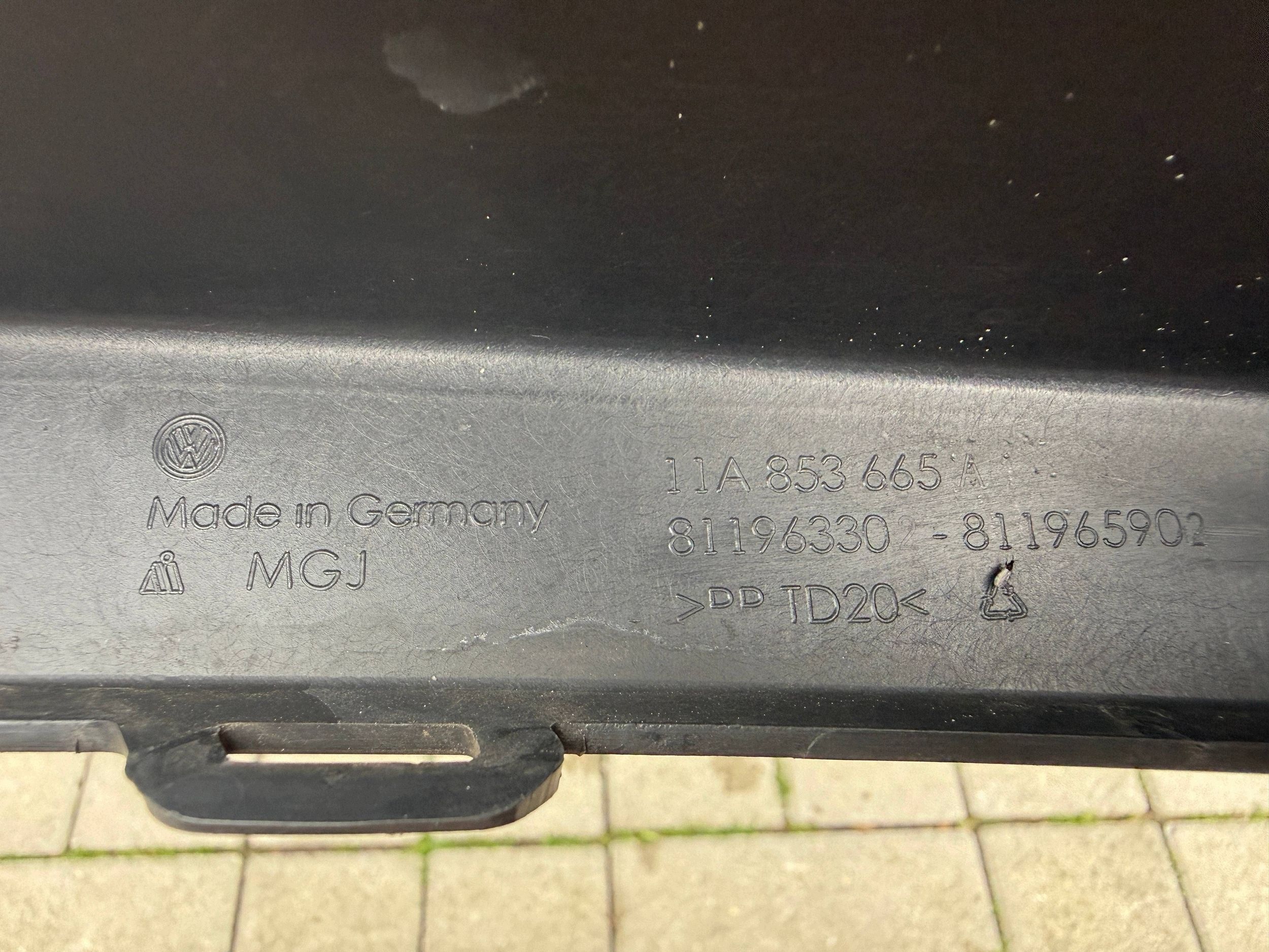 Vw Id.4 ID4 roh nárazníku levý předek