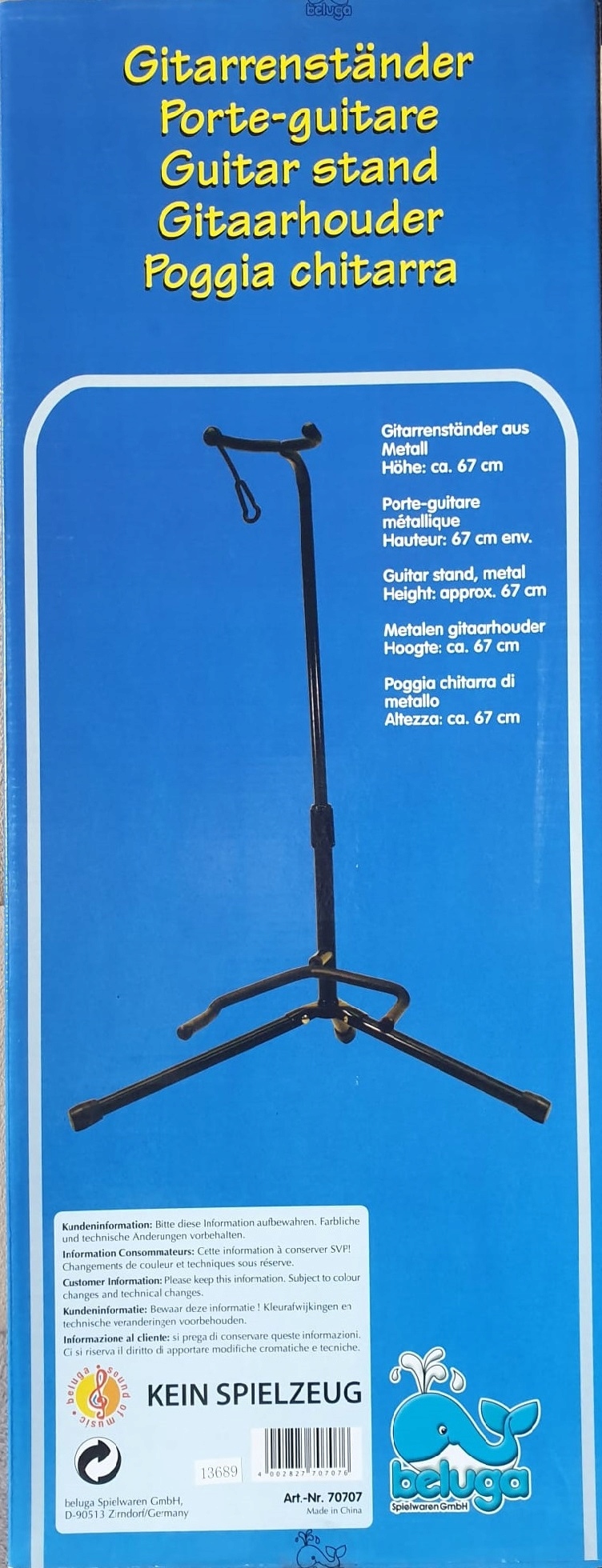 Statyw gitarowy STOJAK na gitarę do gitary GITARA Kod producenta 70707