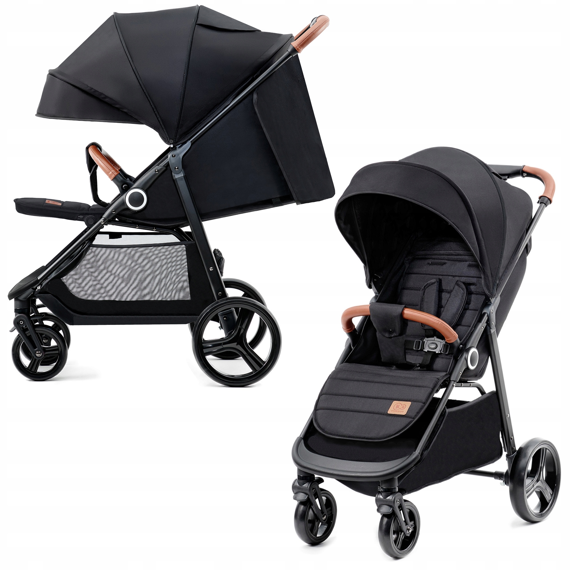 

Wózek spacerowy 22 kg Duże Koła Kinderkraft Lekki