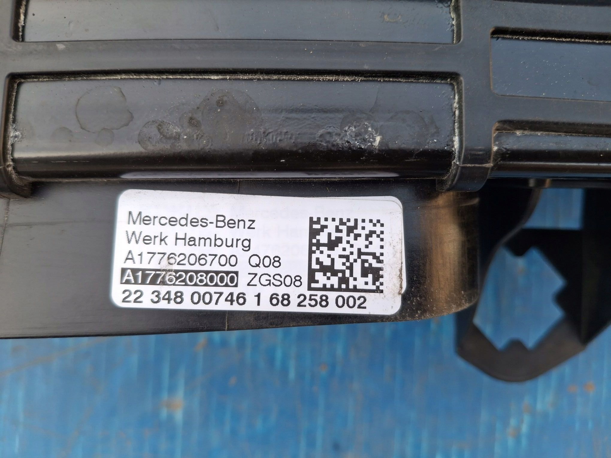 predné čelo priečka MERCEDES A-trieda W177 2018R->