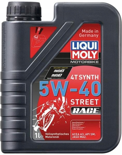 

Liqui Moly Motorbike 4T 5W40 Street Race 2592 1L