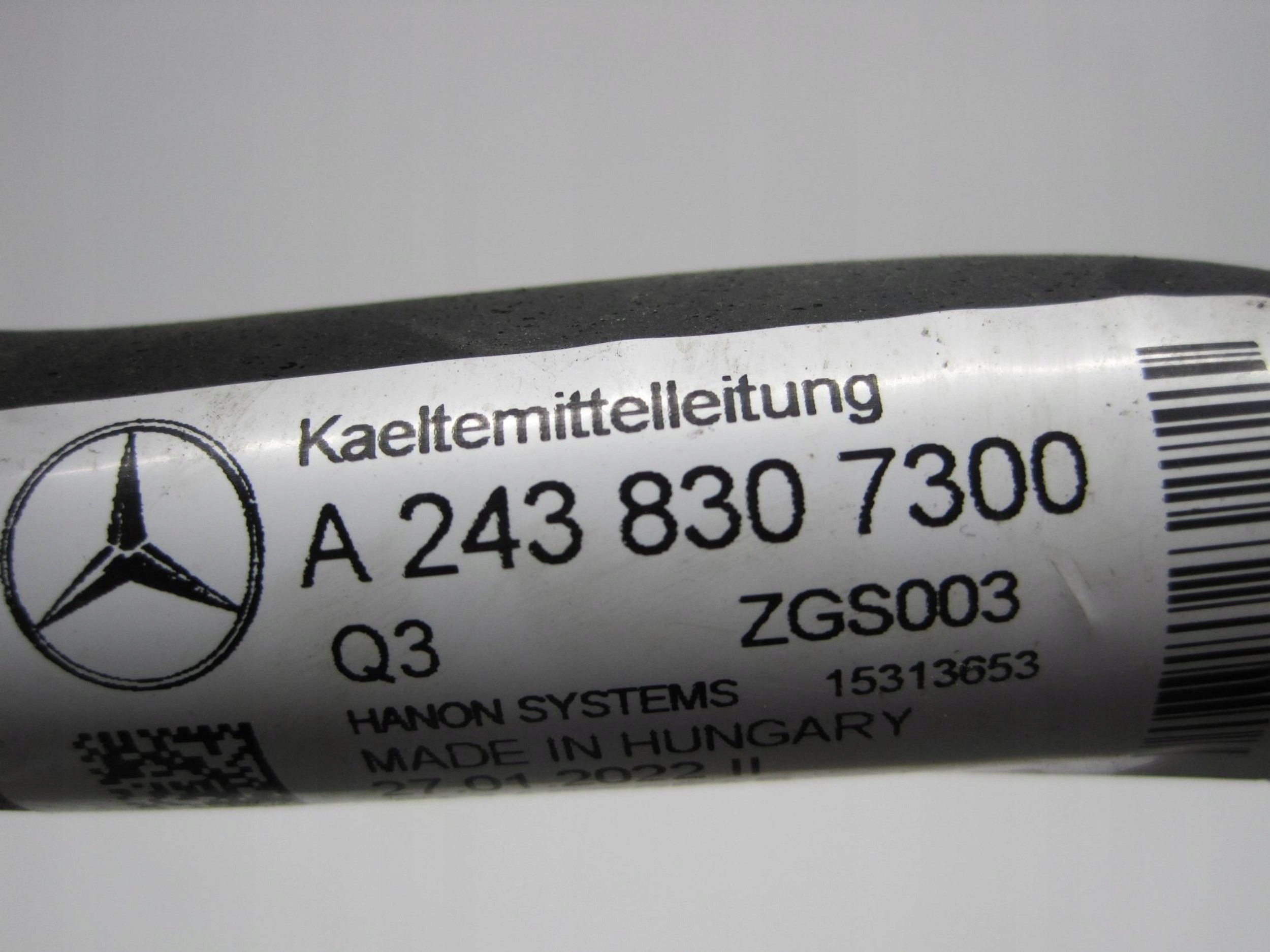 prijenos klimatizacije Mercedes-Benz EQA EQB 2021r
