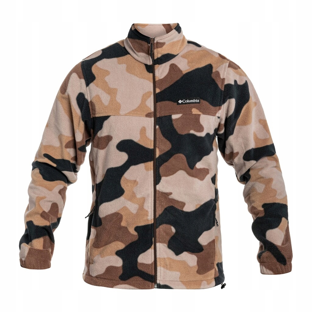 Columbia Steens Mountain Printed Jacket Mikina Tobacco Mod Camo 2XL