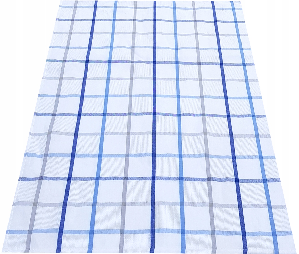 

Ścierka kuchenna Lniana 50x70 Niebieska Krata
