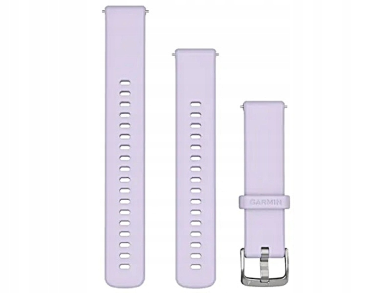 Pasek do Garmin Venu 010-13406-01 (18 mm) Jasnofioletowy