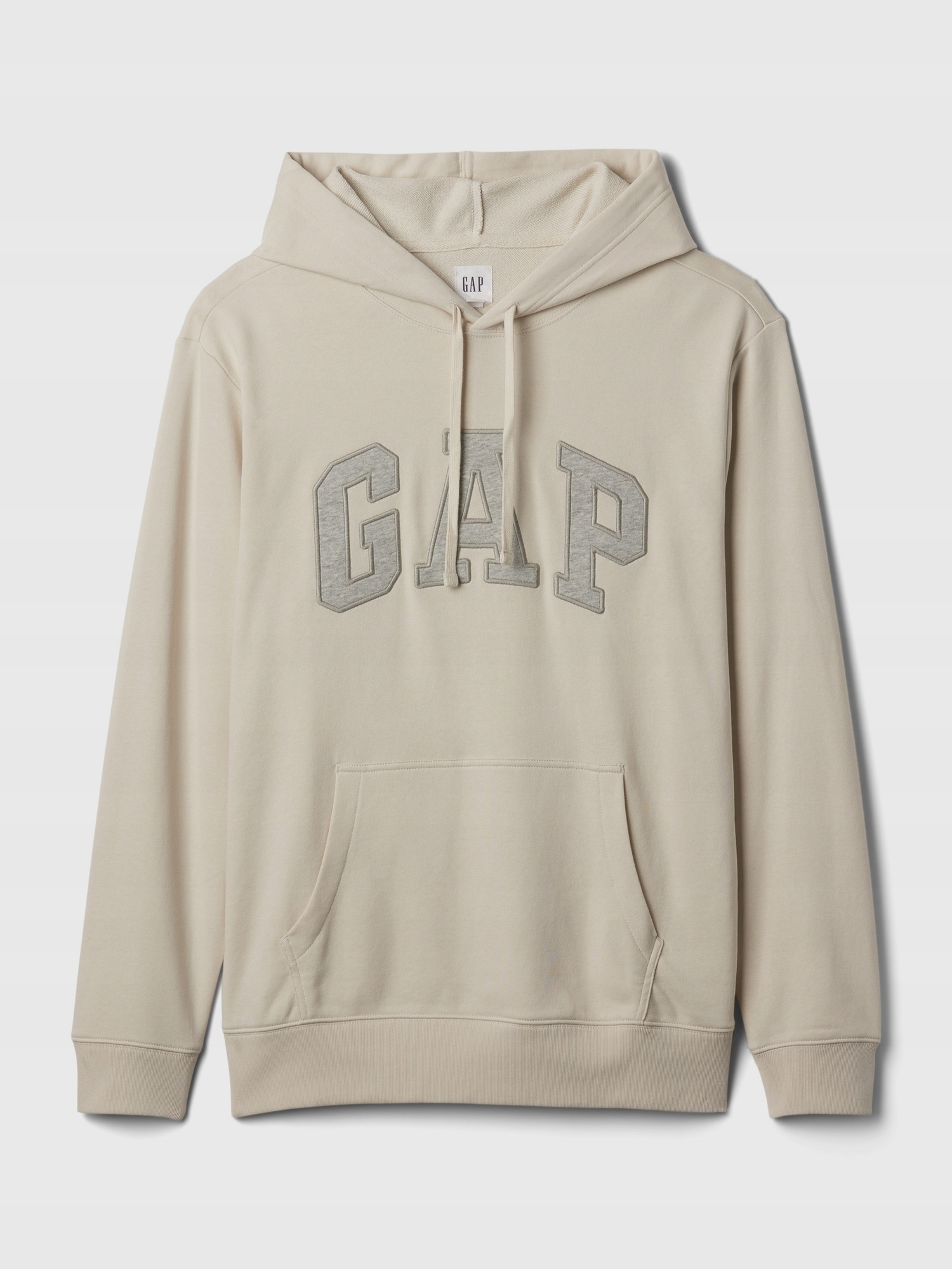 Gap Mikina s logem a kapucí béžová