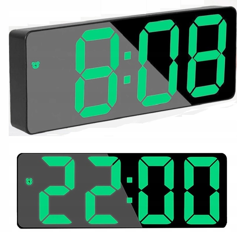 

Zegar Elektroniczny Led Budzik Zegarek Z Alarmem Z