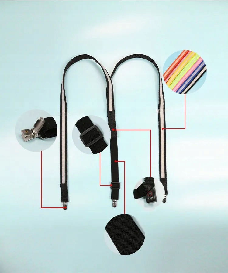 SZELKI LED ŚWIECĄCE DAMSKIE MĘSKIE NA IMPREZĘ SYLWESTRA ZABAWĘ WESELE Kolekcja LED