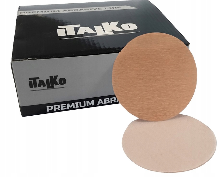 

5x Krążek Ścierny Rzep 75mm P4000 Krążki Pełne