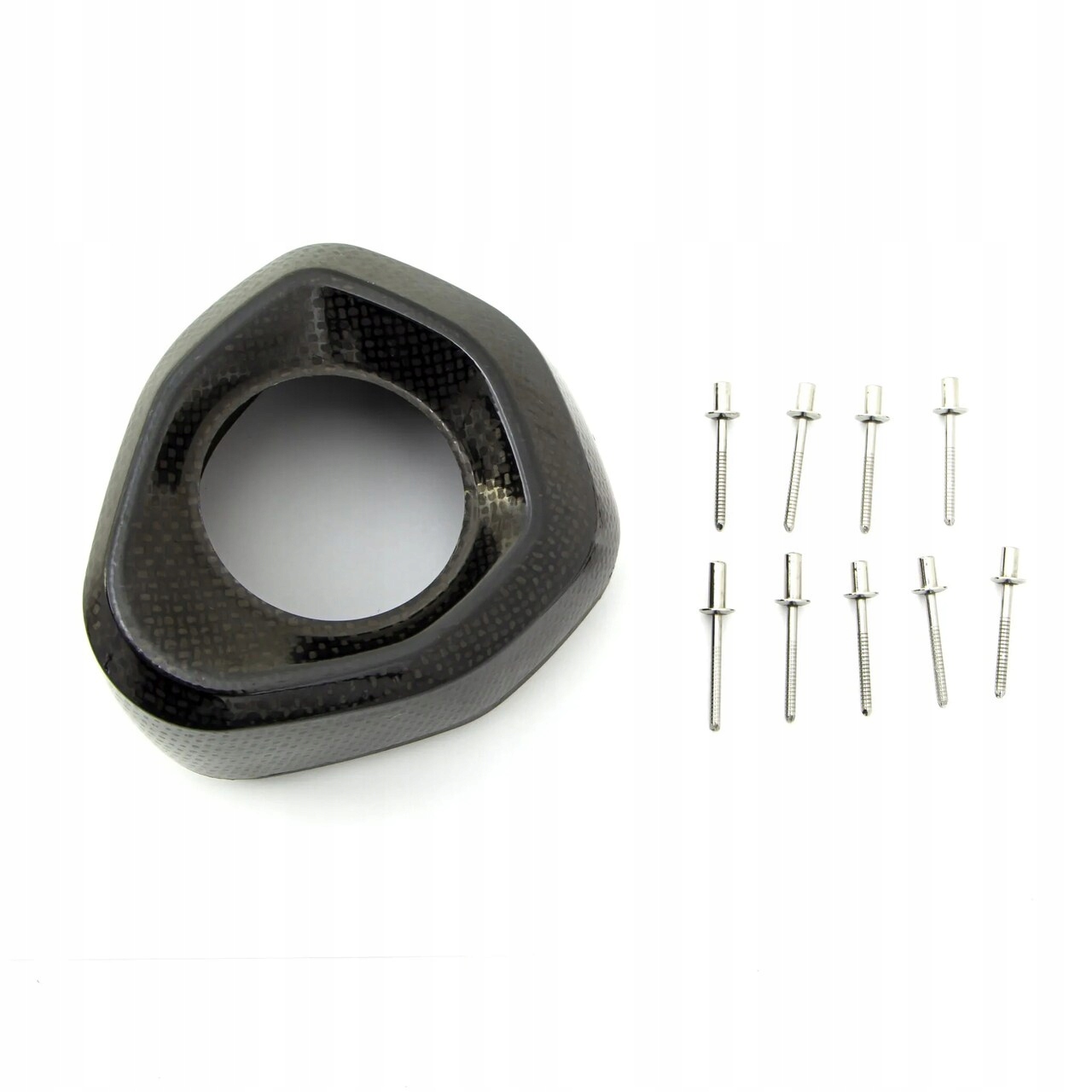 Koncovka výfuku Akrapovic End Cap V-EC347 Carbon Fiber