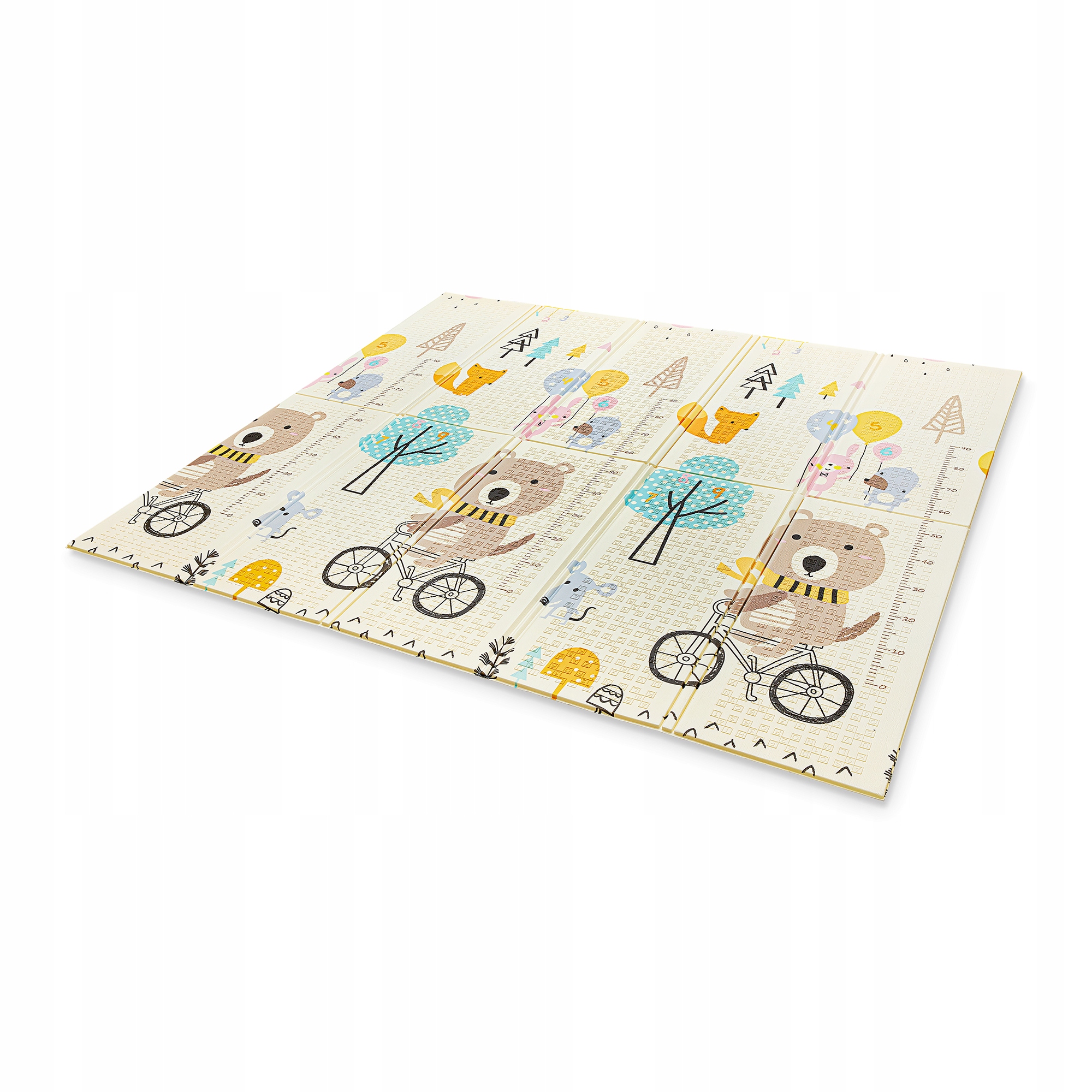 PIANKOWA MATA EDUKACYJNA SKŁADANA XPE 200x180 cm Marka 4FIZJO