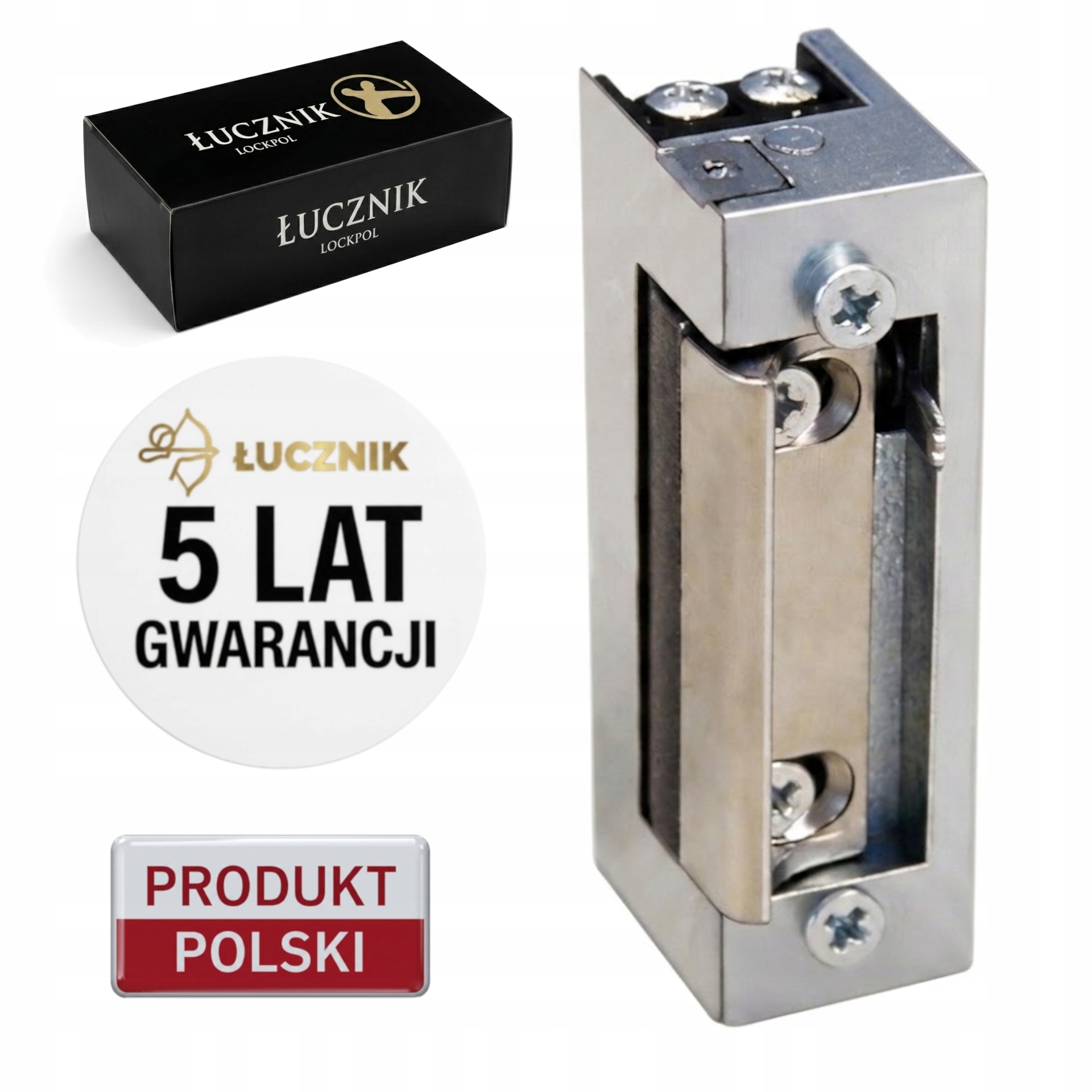 Elektrozávěs Univerzální Odolný Dům Plechovky Otevírací Rygiel Silný 12V