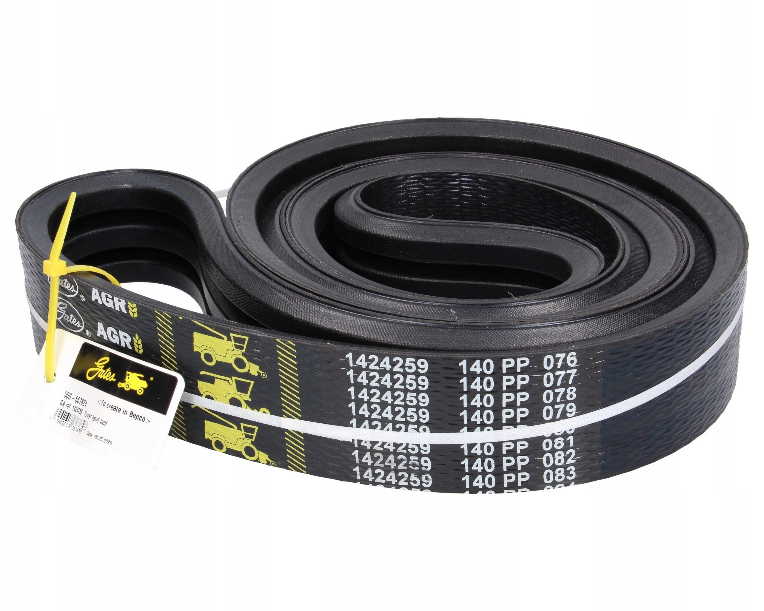 Klínový řemen 3HBx2880 Claas 567824 Gates Agri