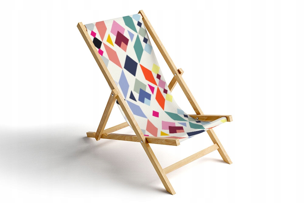 Dřevěné Lehátko jako dárek s indiánským vzorem