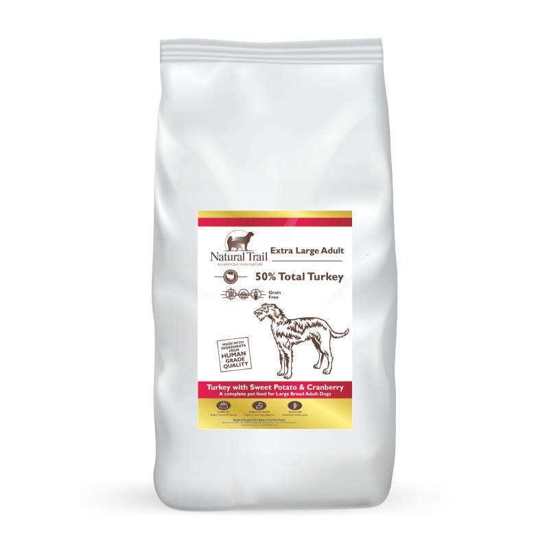 Natural Trail Large Breed Turkey 12kg indyk z batatami dla dużych ras