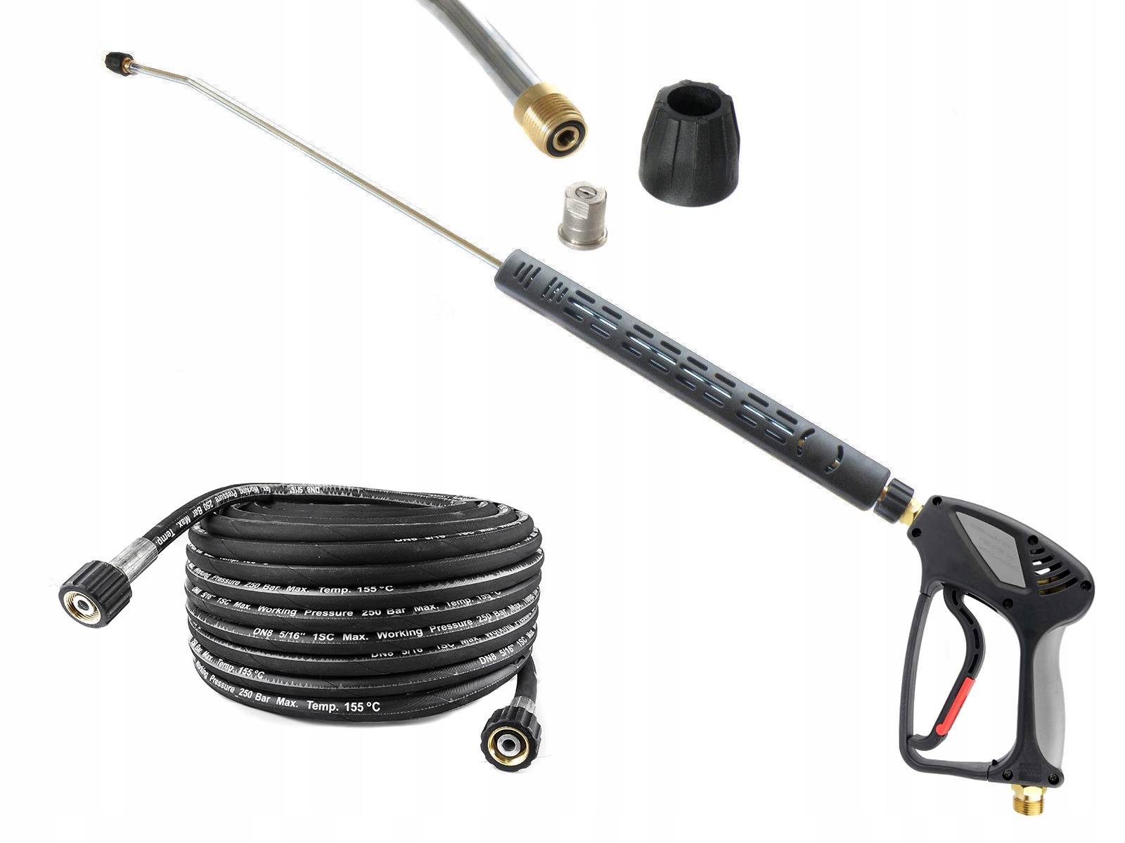 

Pistolet Lanca Dysza Wąż 10M Myjka Karcher Hd Hds