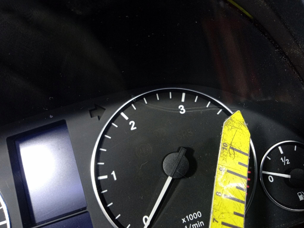 MERCEDES a W169 спидометр европа A1695400848