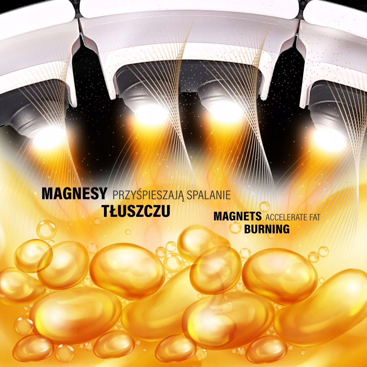 HULA HOP Z MAGNESAMI ,WYŚWIETLACZEM I OBCIĄŻNIKIEM KOŁO SMART TRENING SPORT Model HHM16