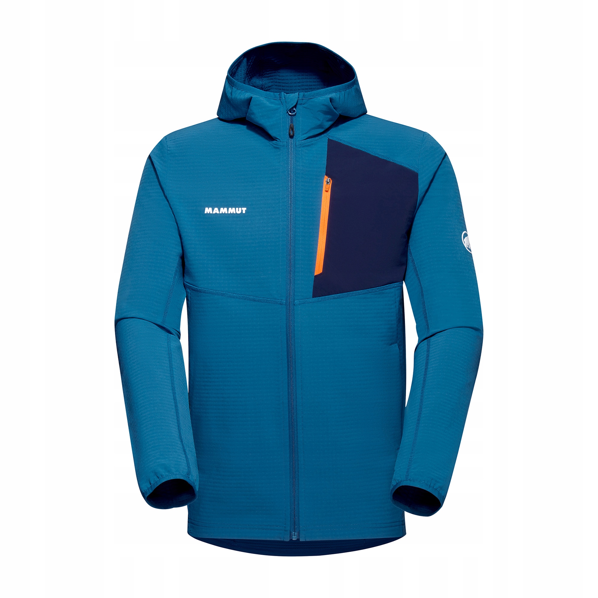 Mikina treková mikina Mammut Madris Light ML Hooded deep ice S