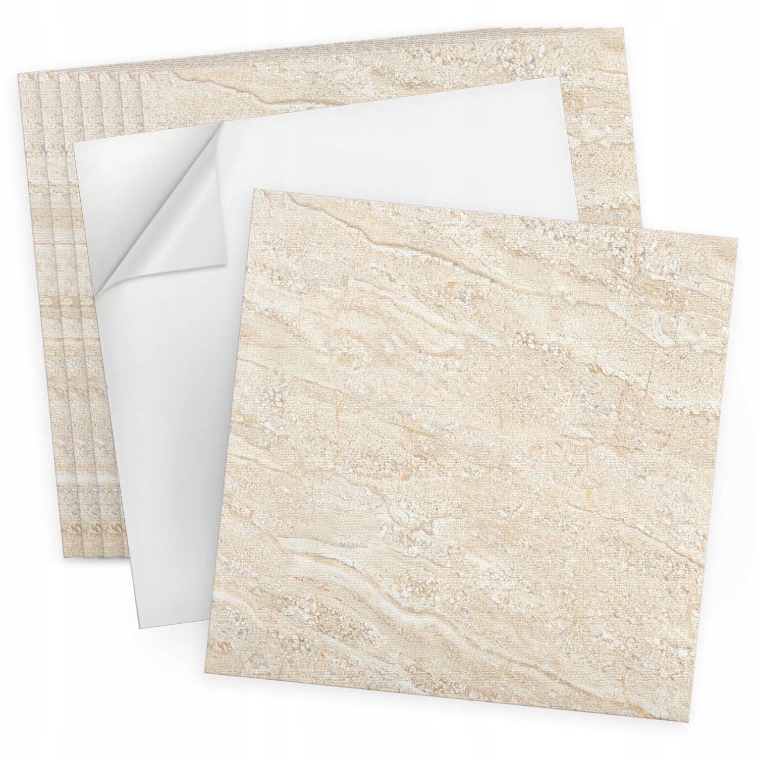 Sada Pvc vinylových dlaždic 9 ks 30x30 cm Přírodní vzor kamene