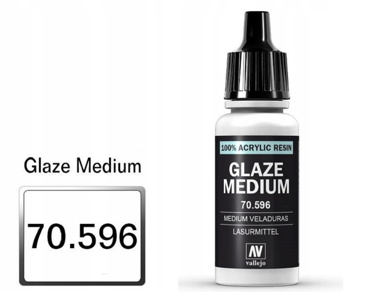 Vallejo 70596 Glaze Medium MC195. 18ml