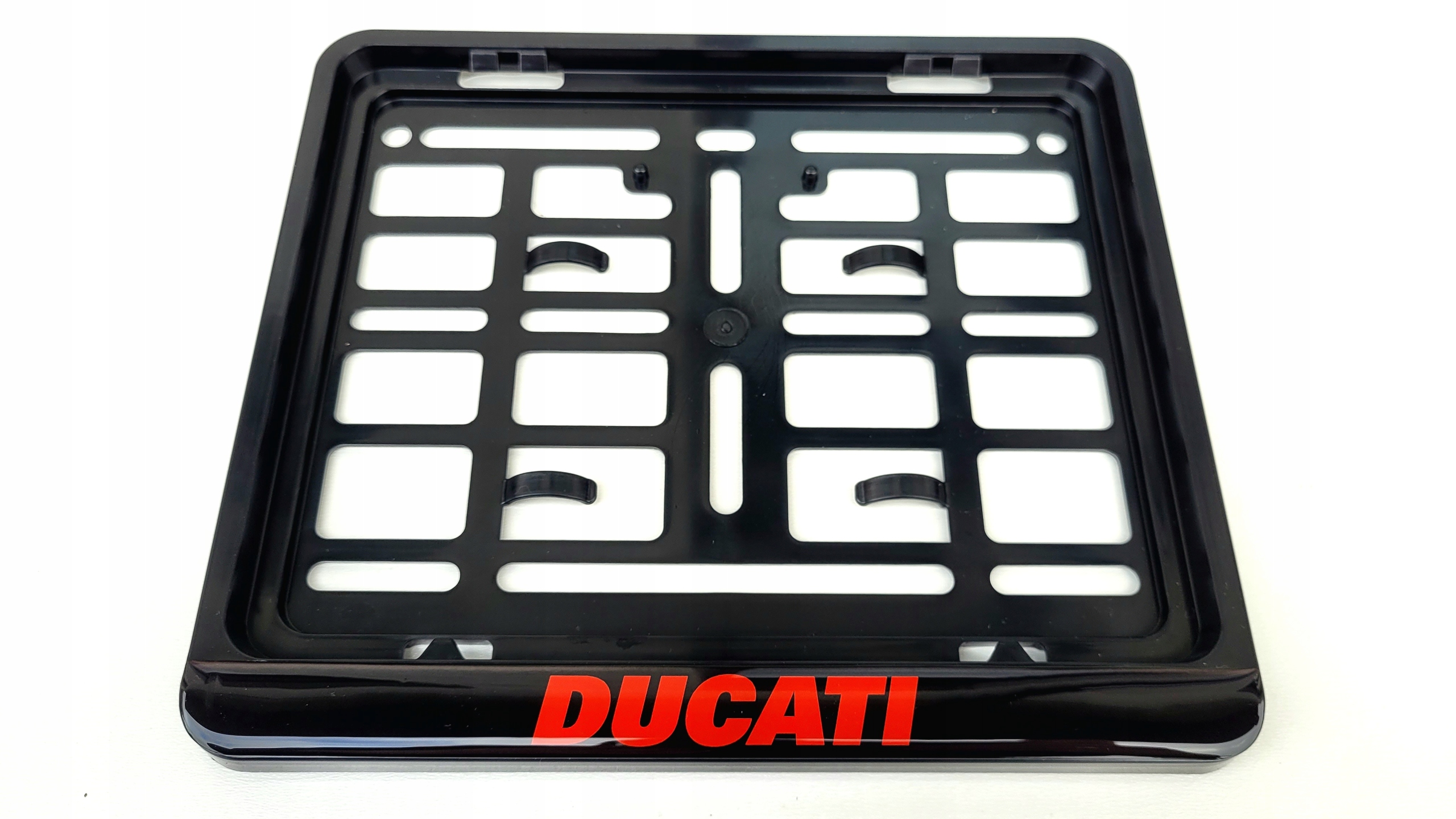 Ramka tablicy rejestracyjnej Motocyklowa Ducati Żel