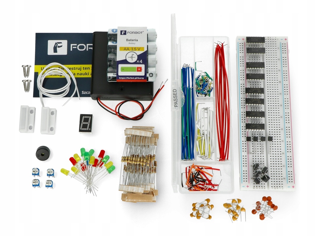 FORBOT - technika cyfrowa - zestaw elementów Model FOR-07362