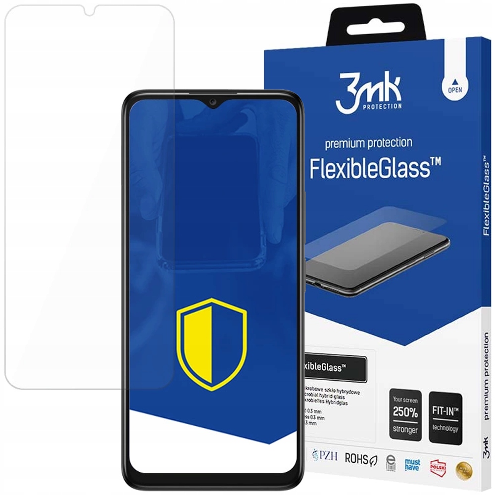 3MK Szkło Flexibleglass Do Tcl 405 Ochrona Zarysowań 9H Pełne