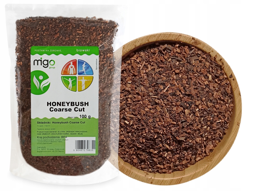 Levně 9x Honeybush Čaj listnatý, medovník 100 g MIGOgroup