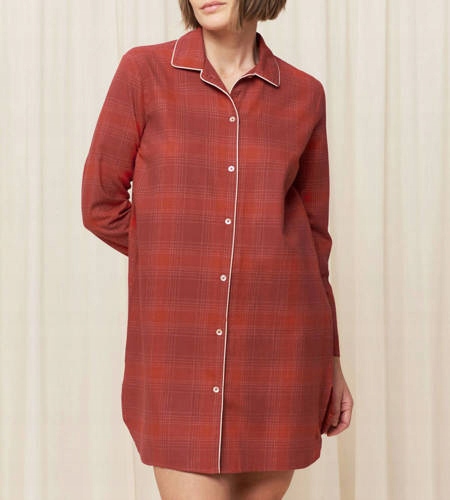 Košile noční Triumph Boyfriend Ndw X červená elegantní