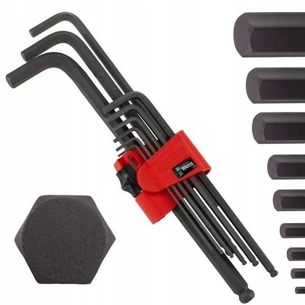 

Zestaw kluczy BlackLaser Hex-Plus 6 Wera 022086