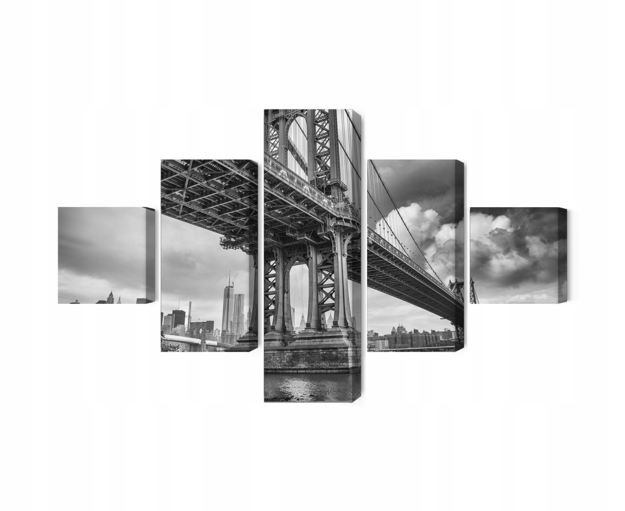 Vícedílný obraz Manhattanský most v New Yorku Canvas 200x120