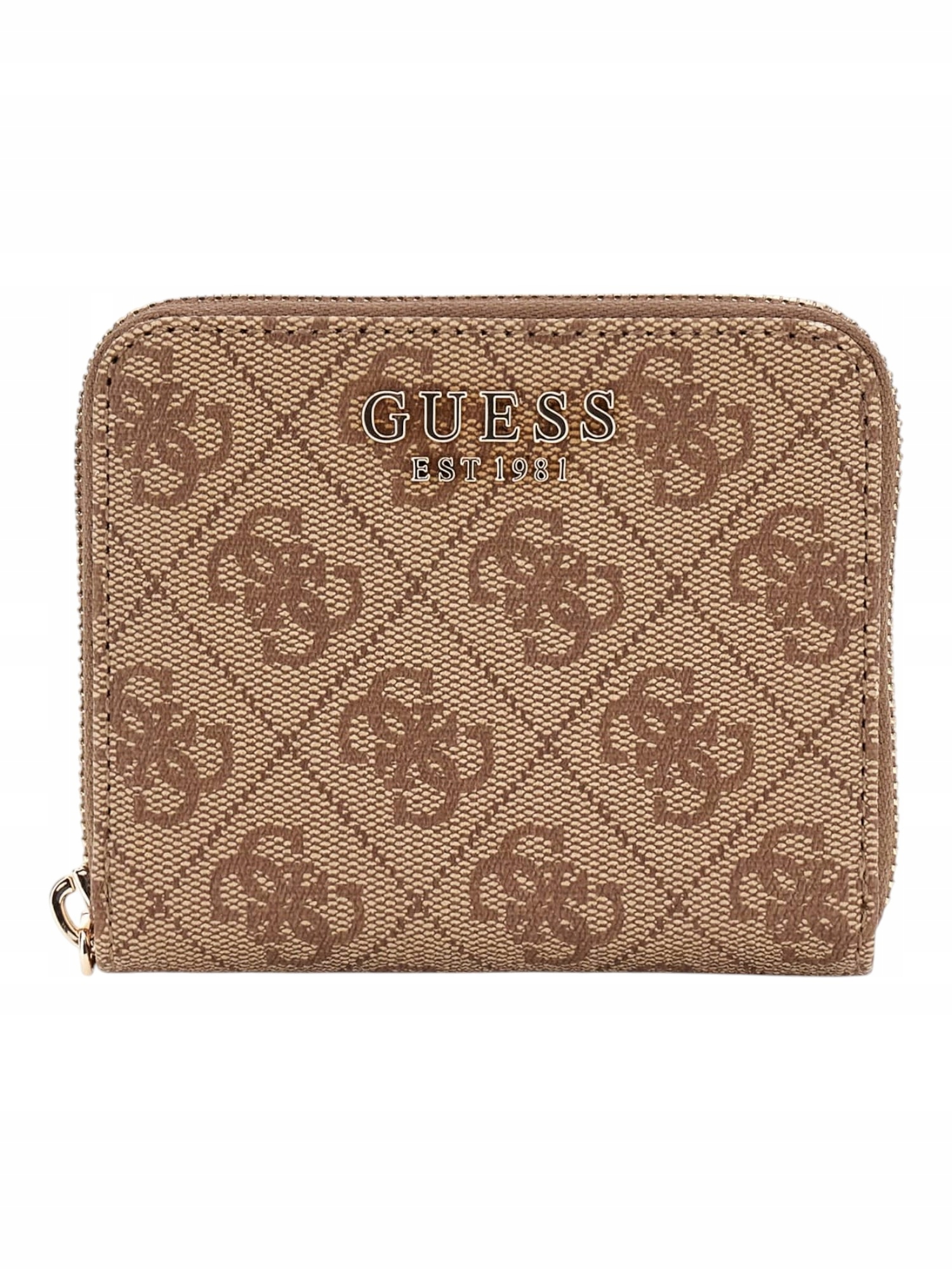 Guess Dámská Peněženka Laurel II Slg Small Zip Hnědá