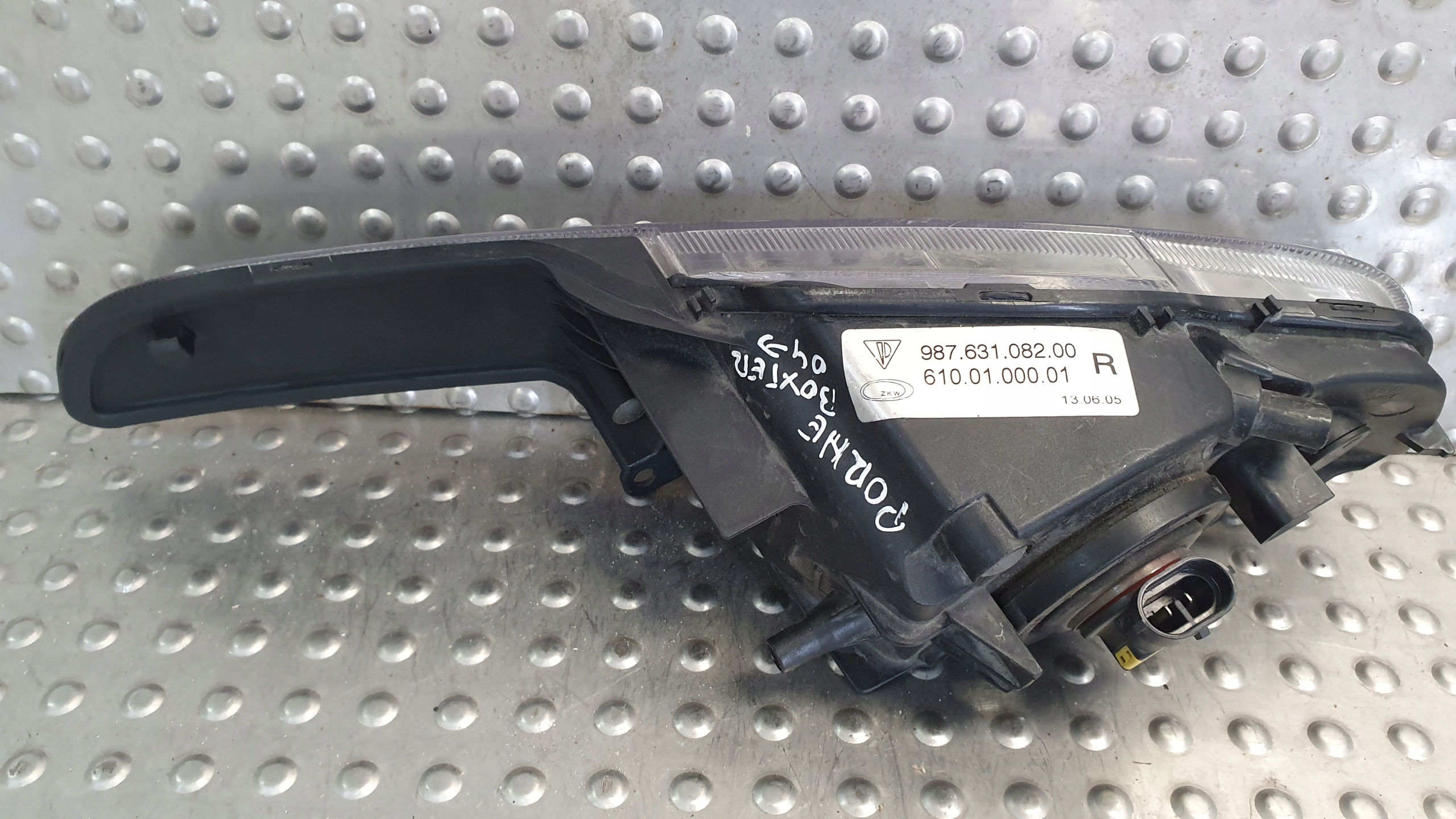ГАЛОГЕН правый PORSCHE BOXSTER 987 04- 987.631.082.00