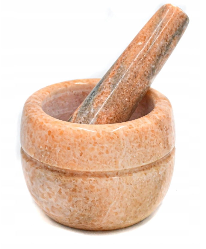 

Moździerz marmurowy Natural 10x8cm piaskowy