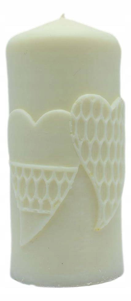 

Świeca Sojowa dekoracyjna bezzapachowa miłosna