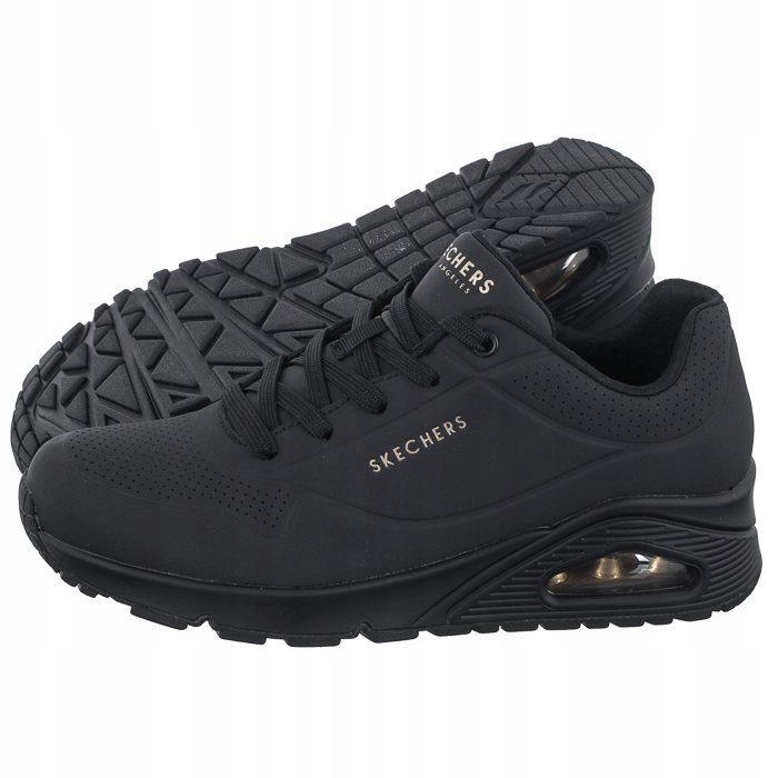 Boty Tenisky Skechers Uno Stand On Air Black 73690/BBK Černé