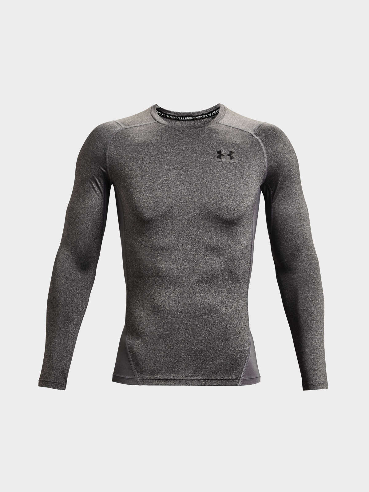 Under Armour Tričko Hg Armour Comp Ls-gry šedá