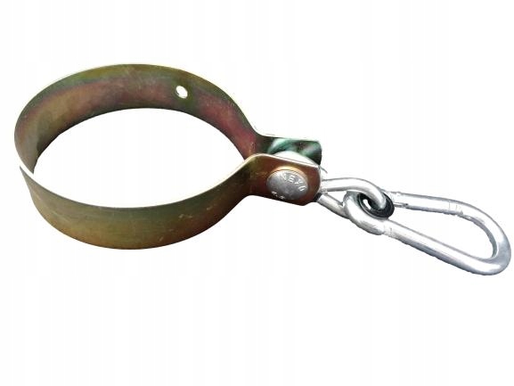 Obejma hak mocowanie huśtawki hamaka 100mm + karabińczyk Rodzaj mocowanie