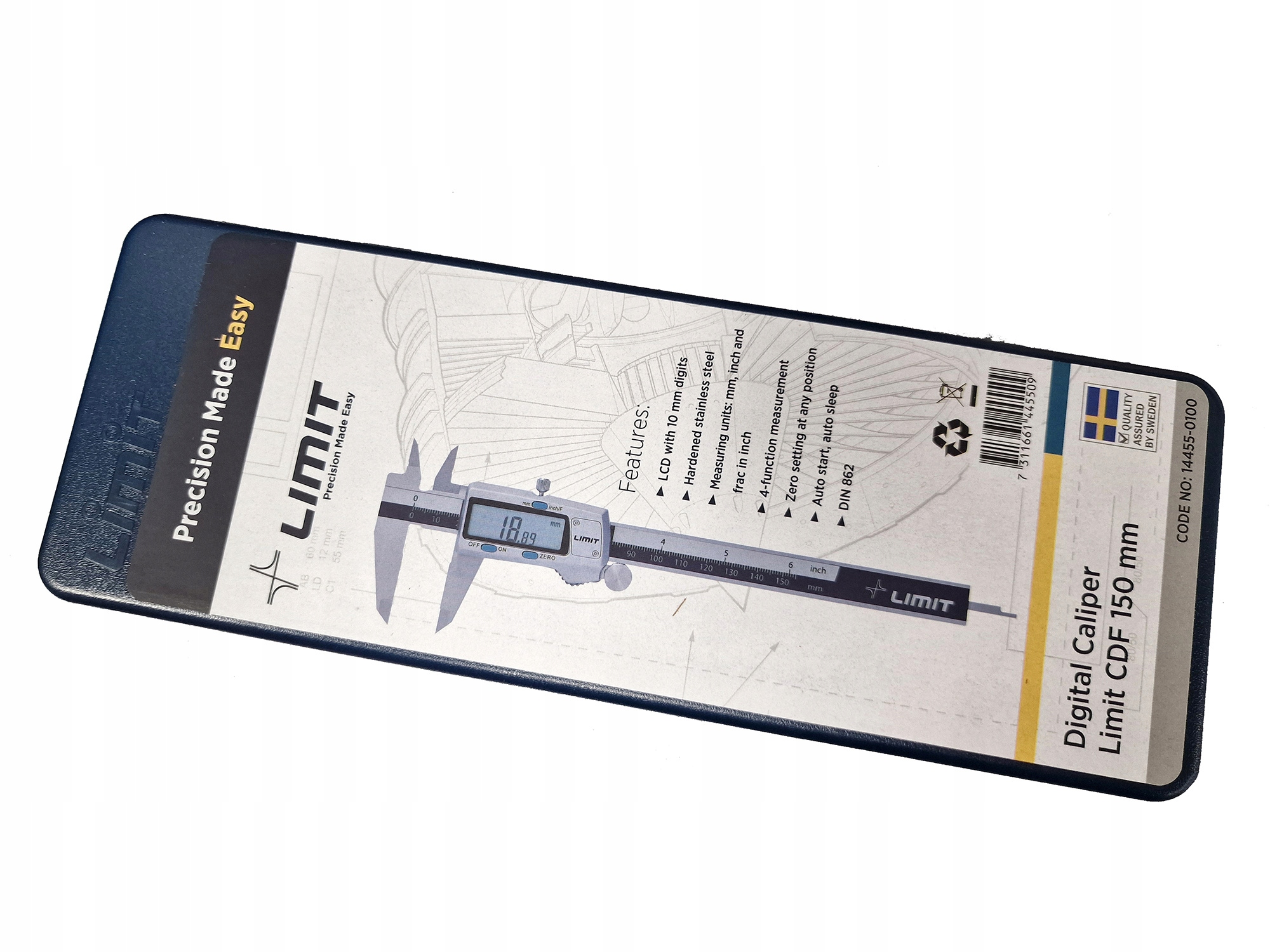 Suwmiarka elektroniczna Limit 144550100 Kod producenta 144550100