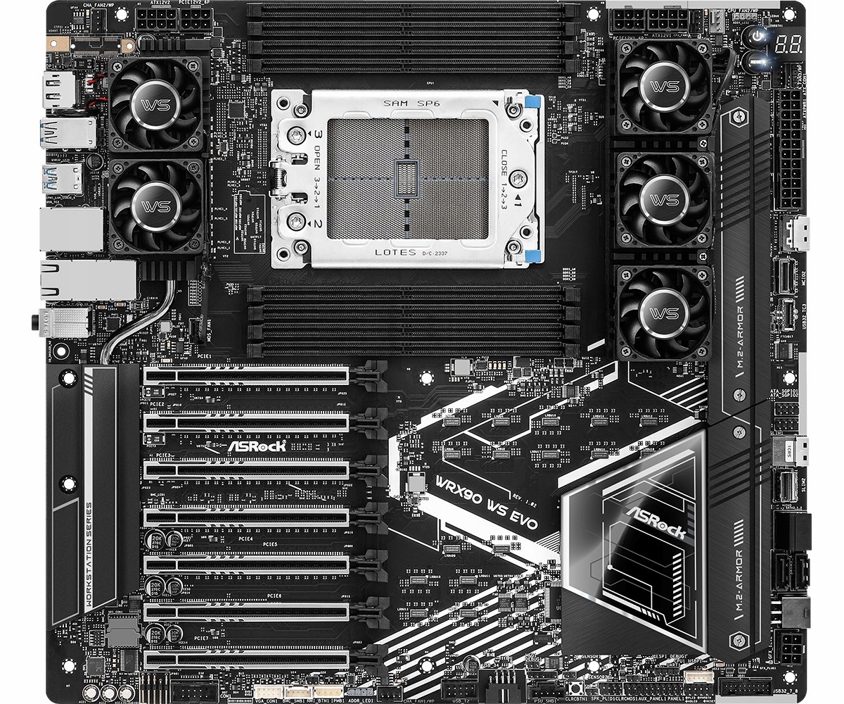 Základní deska Asrock WRX90 Ws Evo