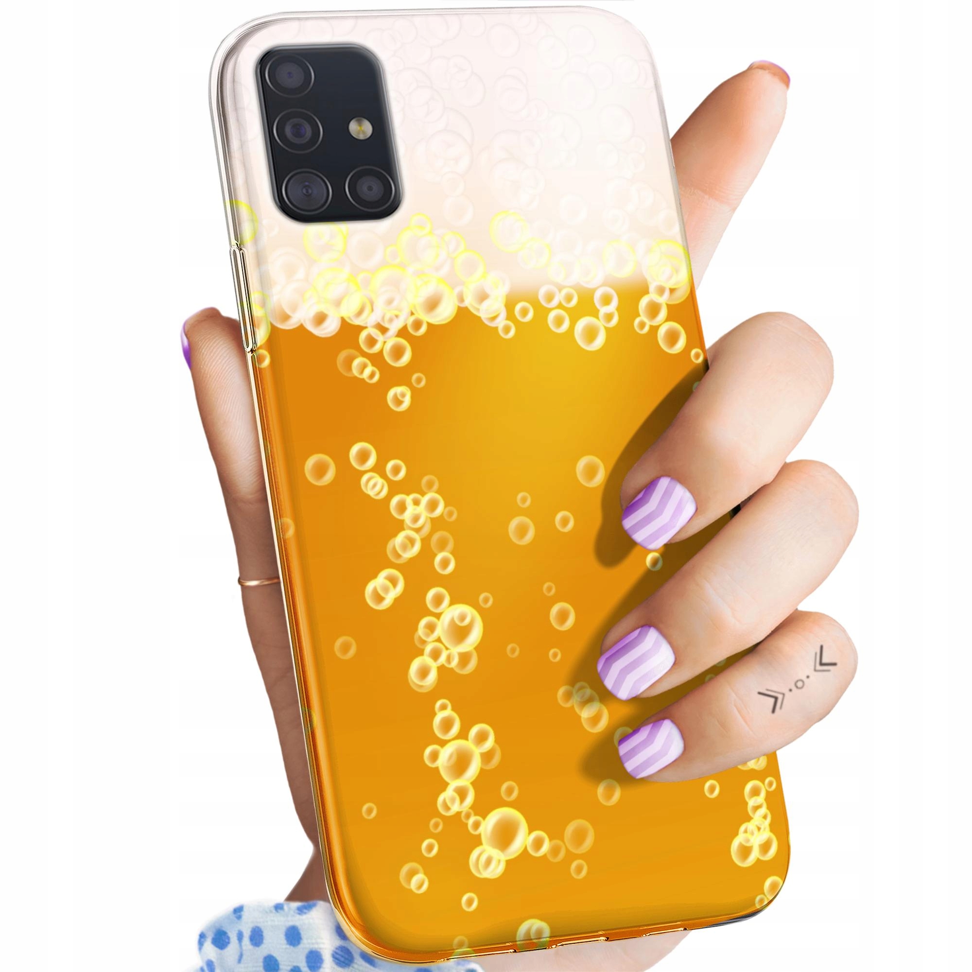 Etui Do Samsung Galaxy A51 Piwo Piwko Browar Obudowa Pokrowiec Case