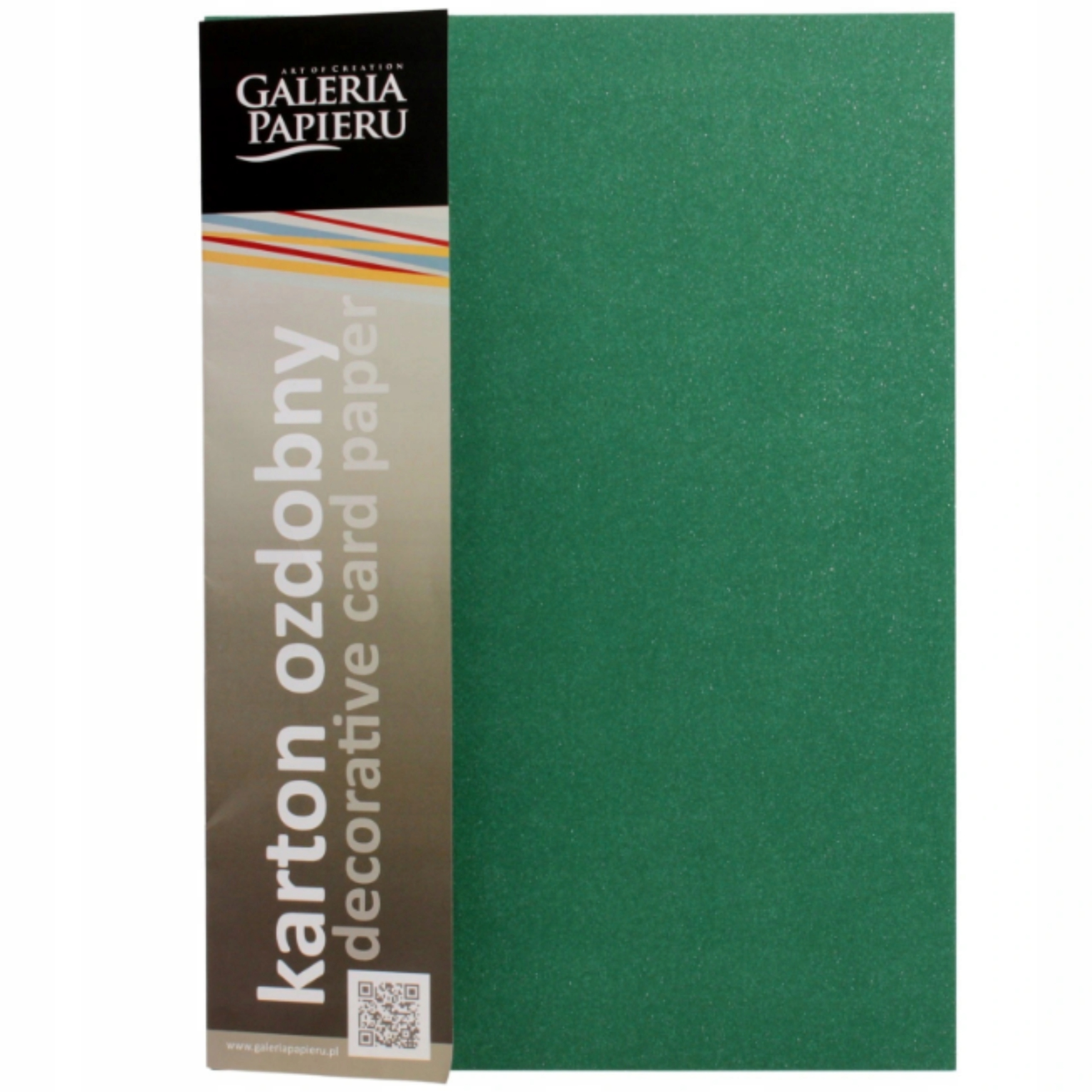 PAPIER WIZYTÓWKOWY MIKA ZIELONY 20SZT 240G GALERIA