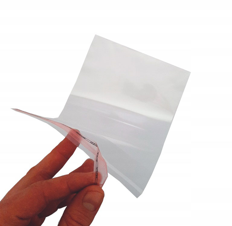 Woreczki Torebki foliowe zaklejane 20x20+5cm (100) Szerokość produktu 20 cm
